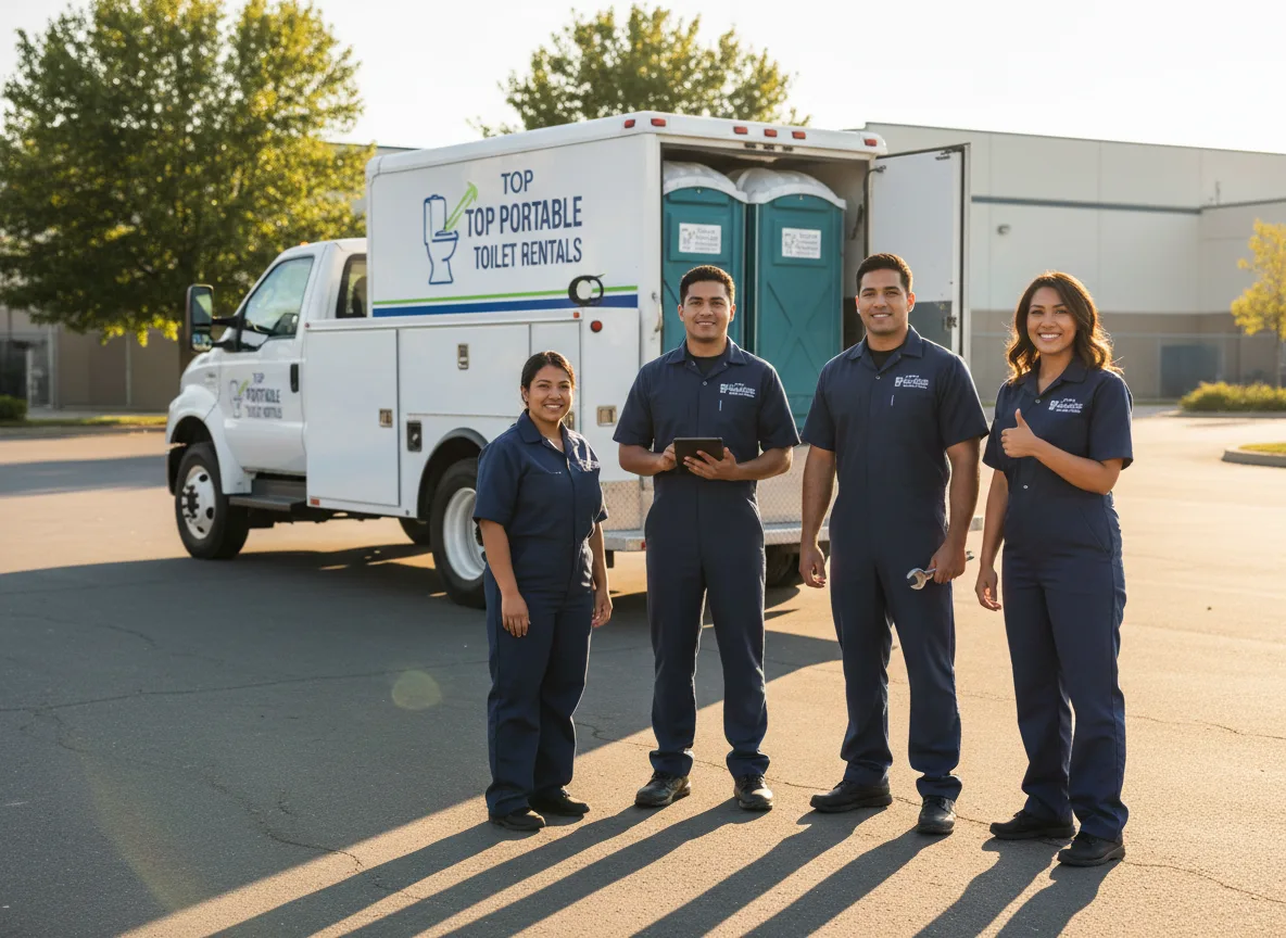 Short Term Porta Potty Rental company in East China, MI
